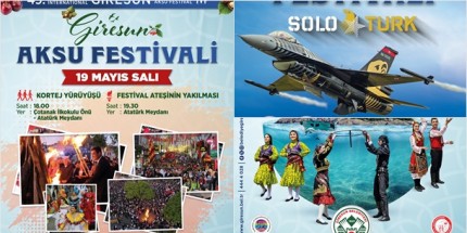 49. Uluslararası Giresun Aksu Festivali İçin Geri Sayım Başladı